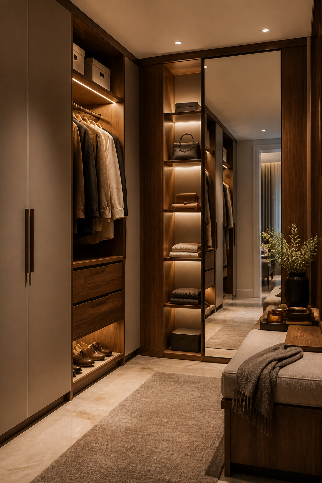Bespoke wardrobe design